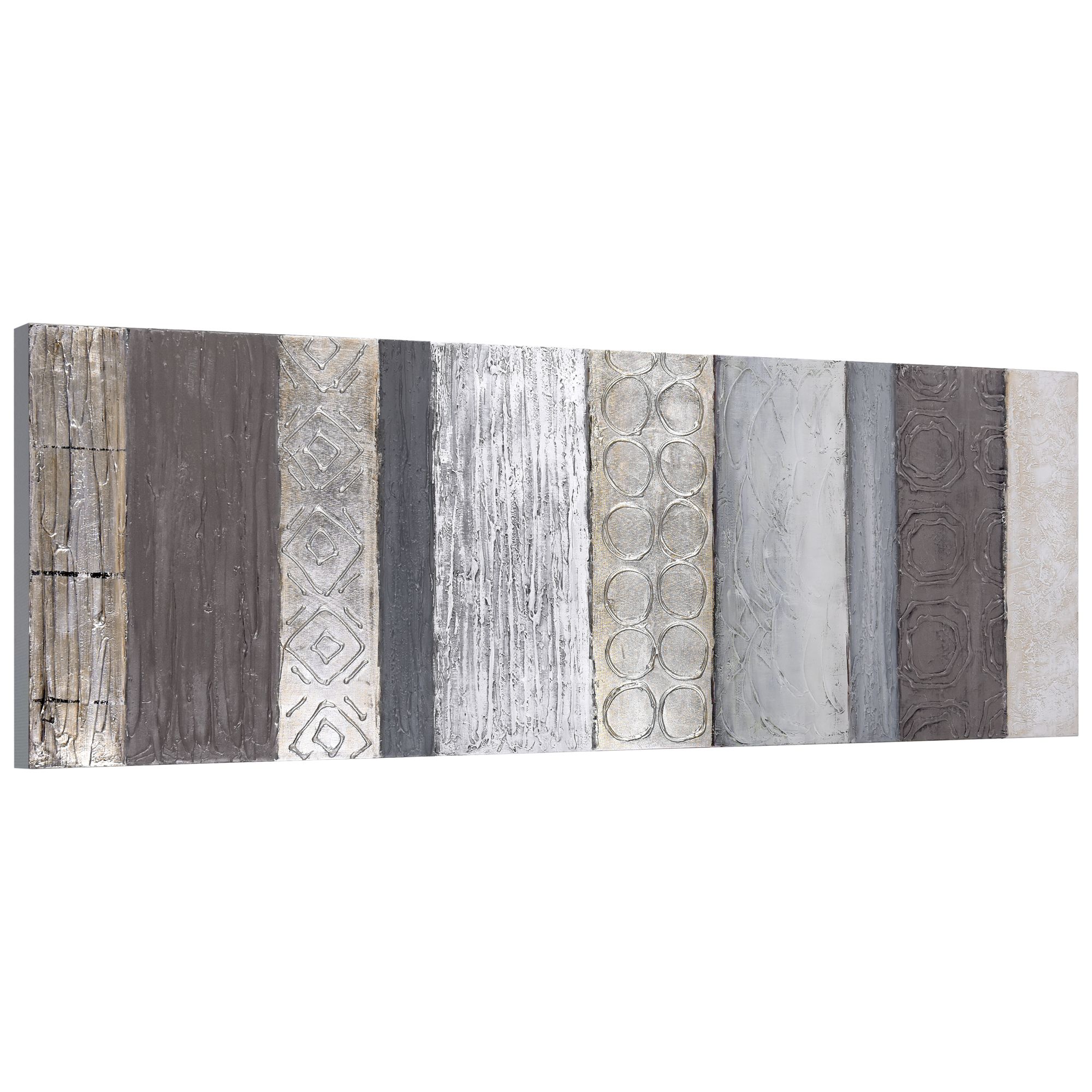 Fluid 60" High Textured Metallic Canvas Wall Art in scene