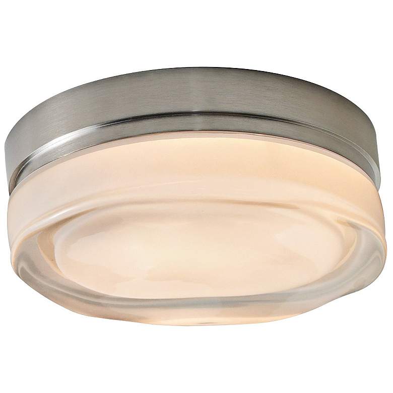 Image 1 Fluid Round 11 inch Satin Nickel Tech Lighting LED Ceiling Light