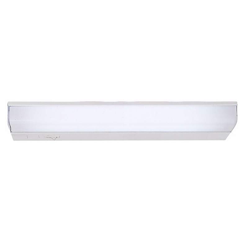 Image 1 Fluorescent 12" Wide Direct Wire Under Cabinet Light