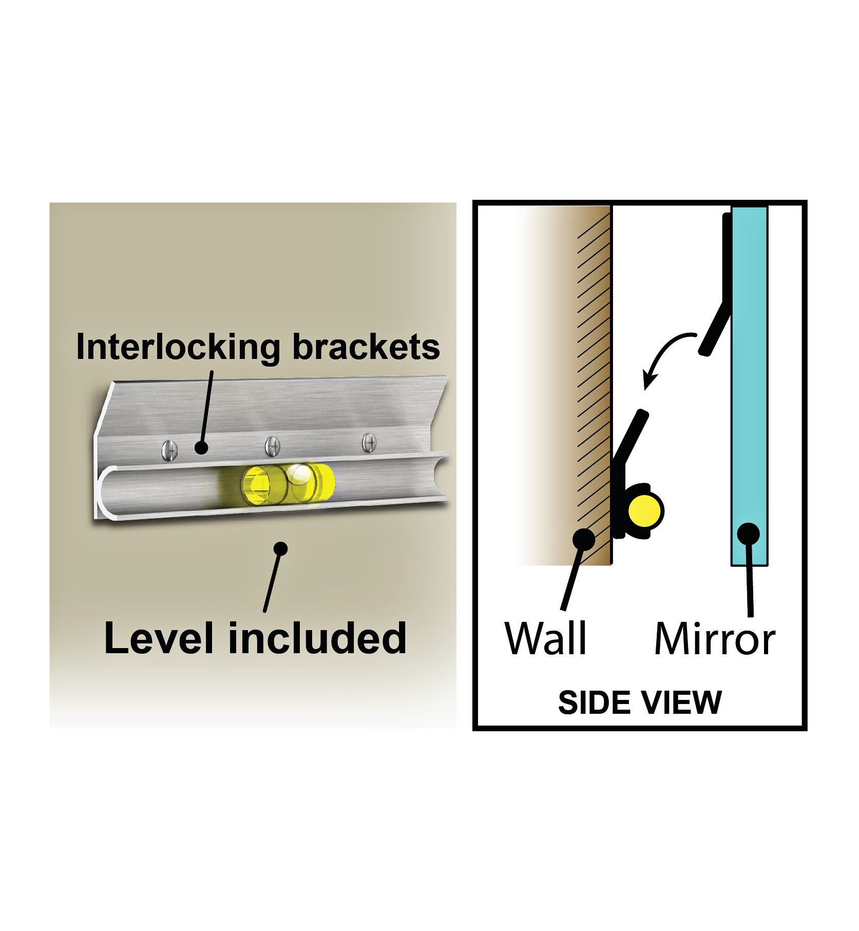Image 4 Flush Mount 19 1/2" x 26 1/2" Frameless Mirror more views