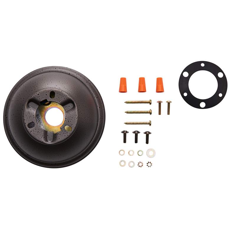 Image 1 Flush Mount Kit Anvil Iron