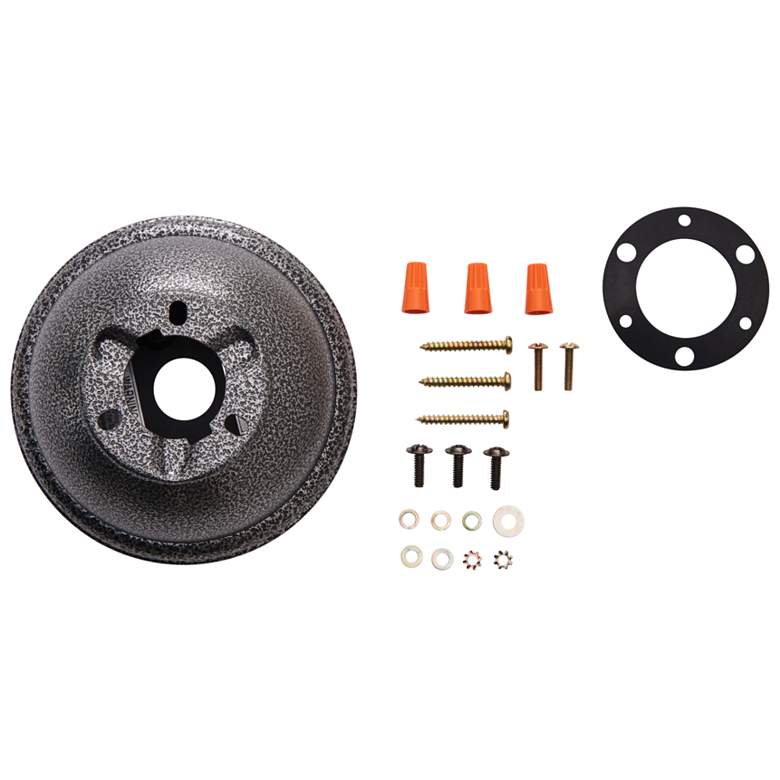 Image 1 Flush Mount Kit Weathered Steel