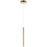 1_Flute 1-Light LED Pendant