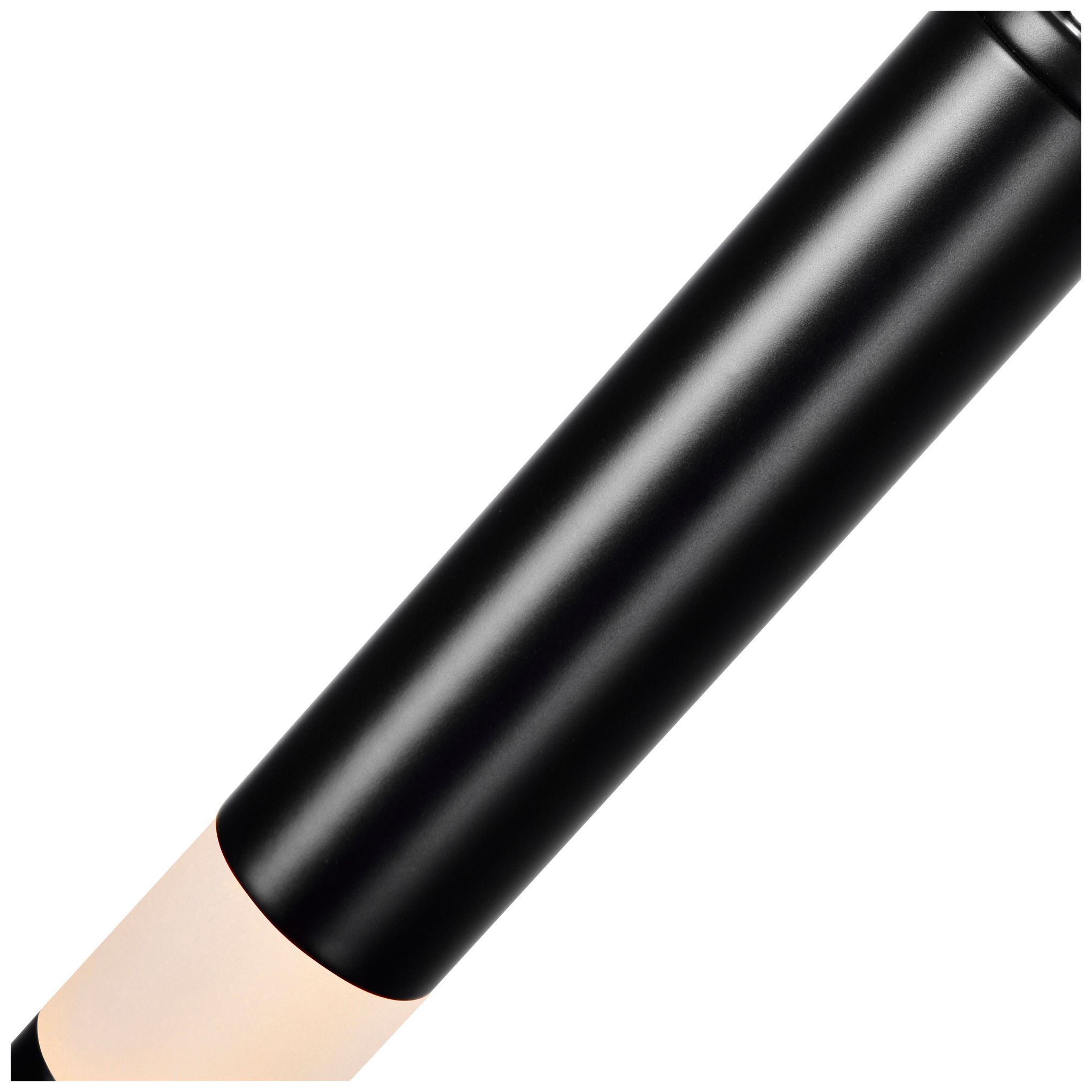 Image 3 Flute 30" Wide Black LED Multi-Light Pendant more views