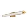 4_Fluted 36" Wide Brushed Brass LED Vanity Bath Light more views