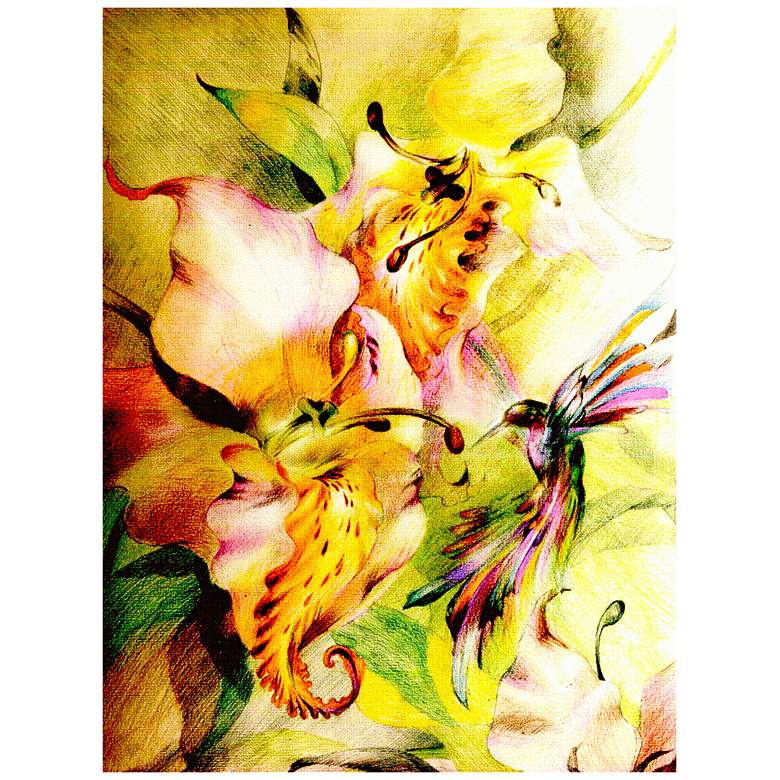 Image 1 Flutter 40" High All-Weather Indoor-Outdoor Wall Art