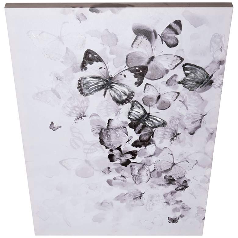 Flutter Kaleidoscope Butterfly 35 1/2&quot;H Rectangular Wall Art