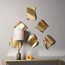 Fluttering Pages Gold Metal 6-Piece Wall Decor Set
