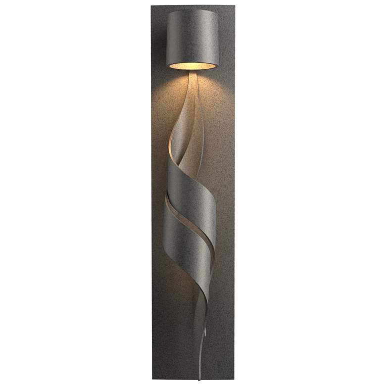 Image 1 Flux Dark Sky Outdoor Sconce - Iron Finish