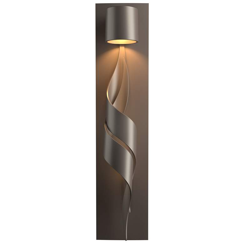 Image 1 Flux Dark Sky Outdoor Sconce - Smoke Finish