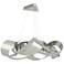 Flux Large LED Pendant - Sterling