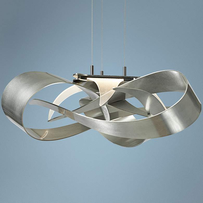 Image 1 Flux LED Pendant 26 1/2 inch Wide by Hubbardton Forge