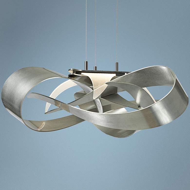 Image 1 Flux LED Pendant 26 1/2" Wide by Hubbardton Forge