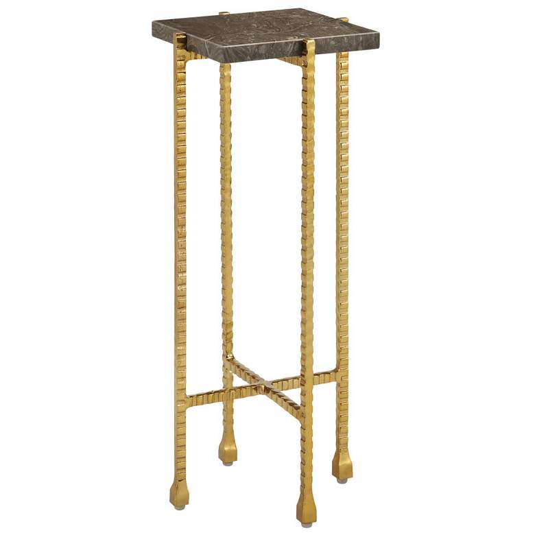 Image 1 Flying Gold Marble Drinks Table