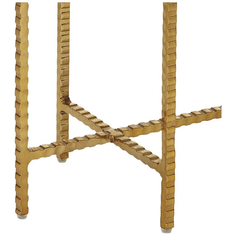 Image 3 Flying Gold Marble Side Table more views