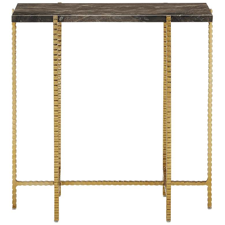 Image 5 Flying Gold Marble Side Table more views