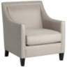 Flynn Heirloom Gray Upholstered Armchair