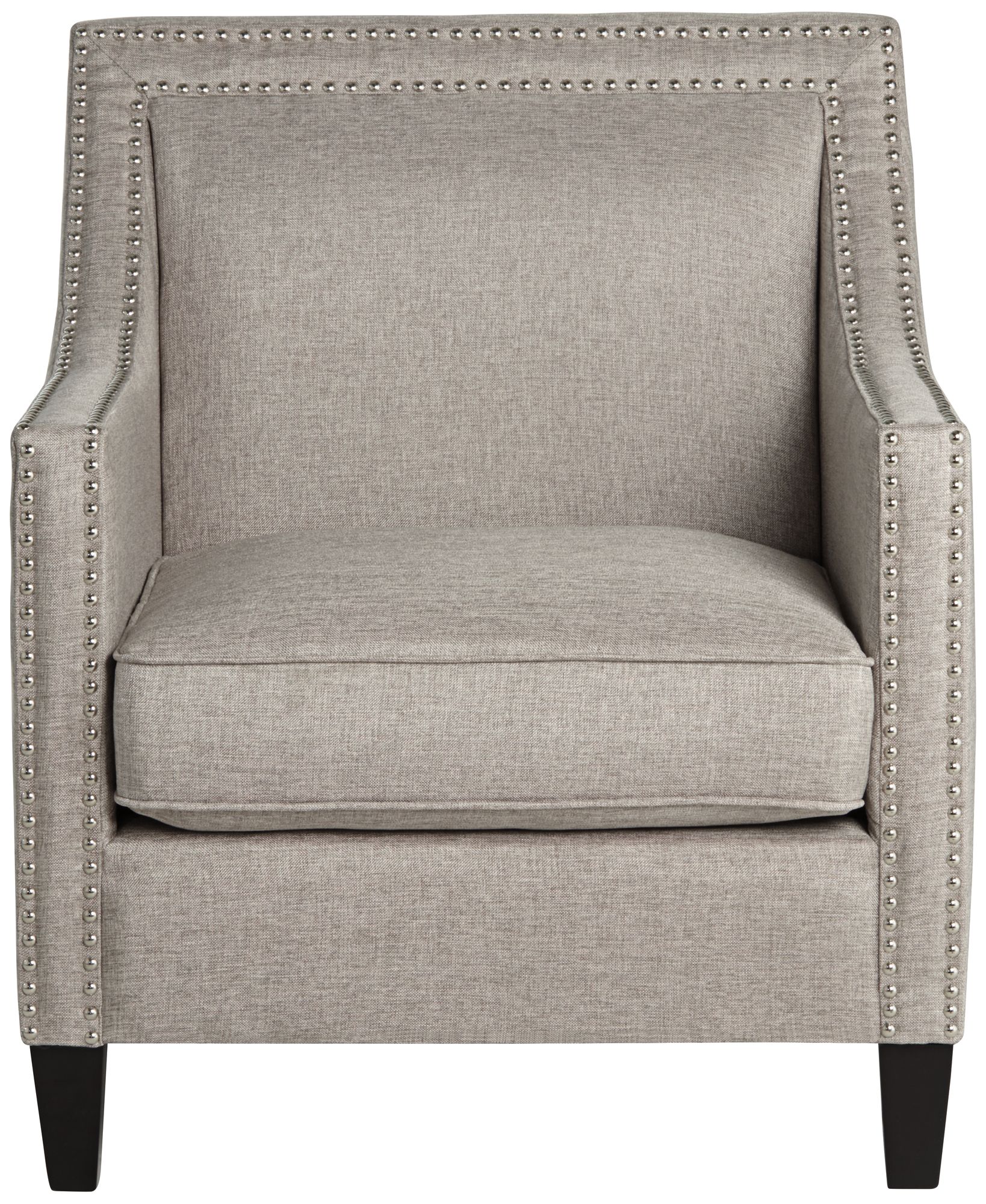 Flynn Heirloom Gray Upholstered Armchair 6N559 Lamps Plus