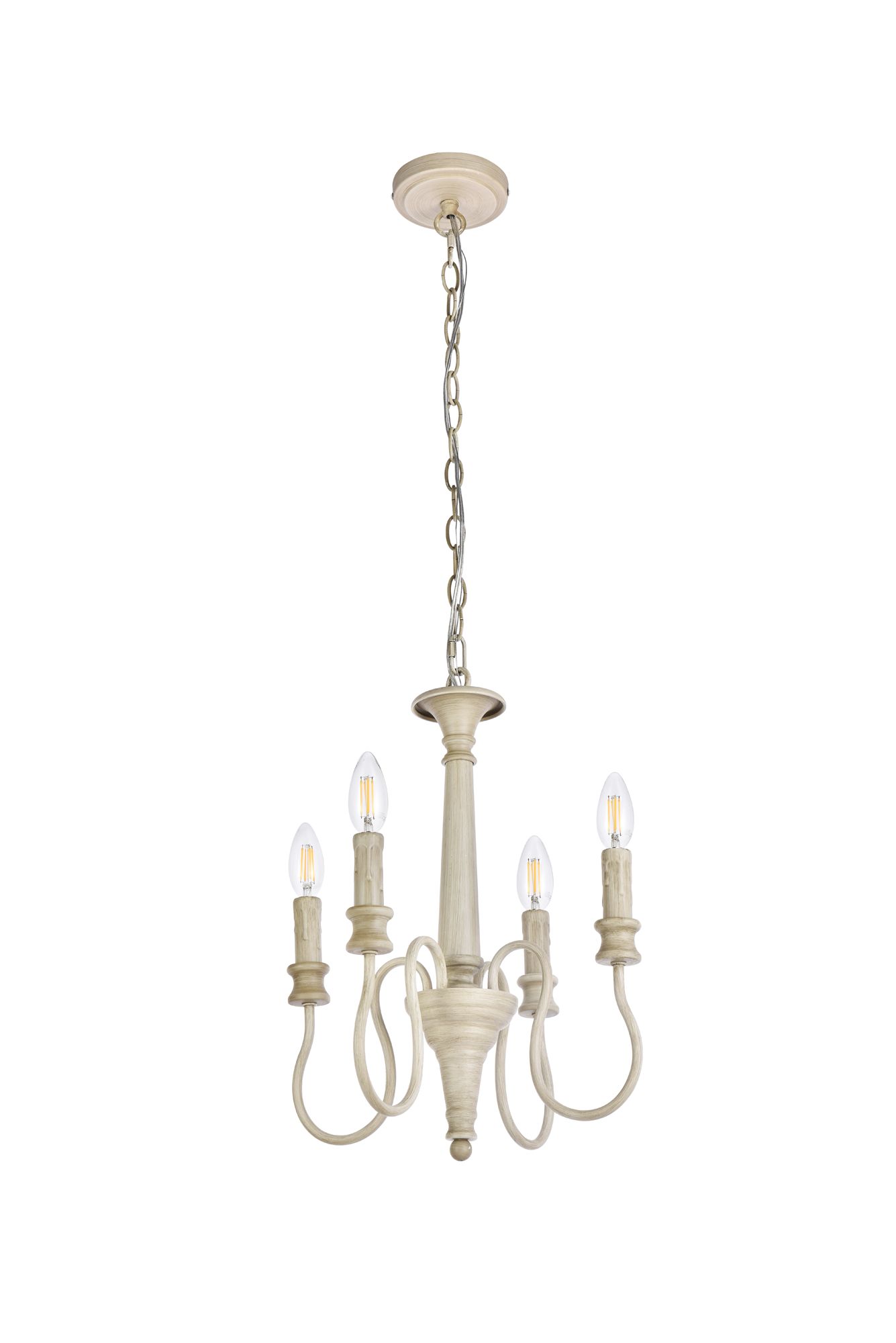 Flynx 4 Lts Pendant In Weathered Dove