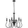 2_Flynx 6 Lts Pendant In Black