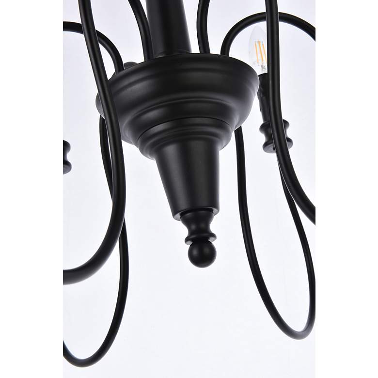 Image 5 Flynx 6 Lts Pendant In Black more views