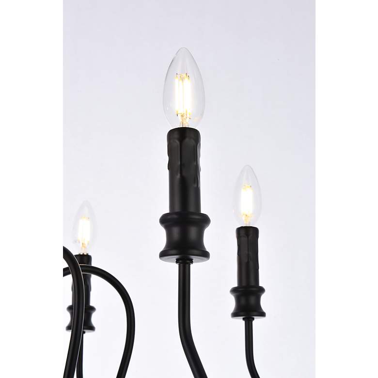 Image 6 Flynx 6 Lts Pendant In Black more views