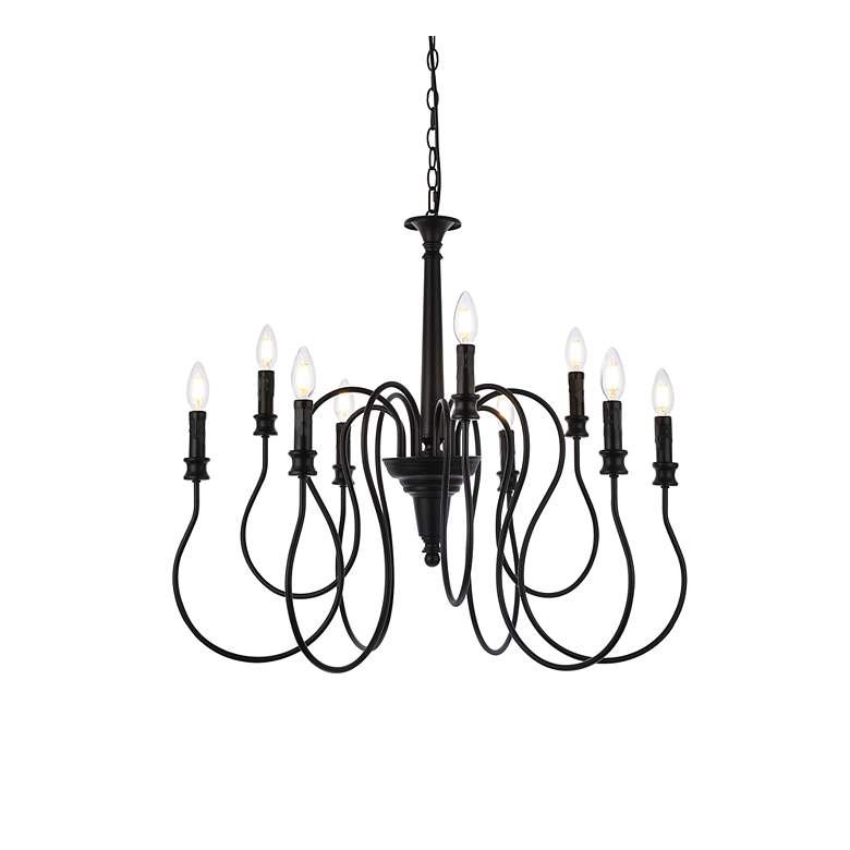 Image 4 Flynx 9 Lts Pendant In Black more views
