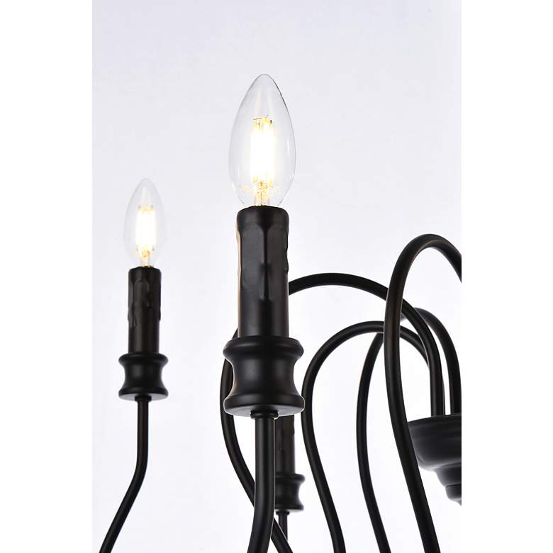 Image 6 Flynx 9 Lts Pendant In Black more views