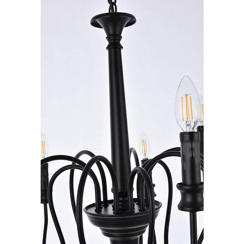 Image 7 Flynx 9 Lts Pendant In Black more views