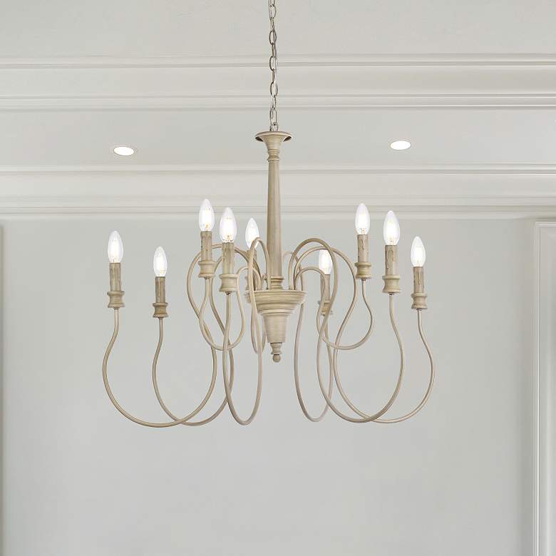 Image 1 Flynx 9 Lts Pendant In Weathered Dove