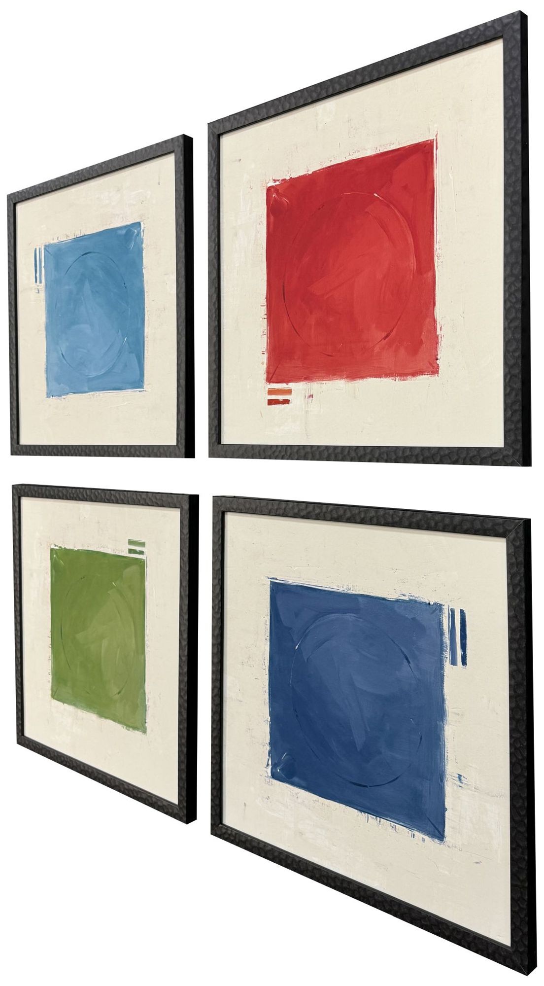 Image 2 Focal Point 17"W x 17"H Framed Art Set of 4 more views