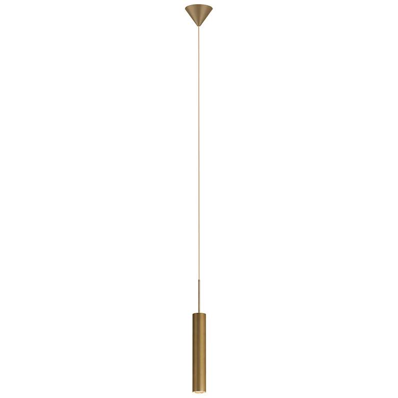 Image 1 Focus 4.7" Brushed Champagne Pendant