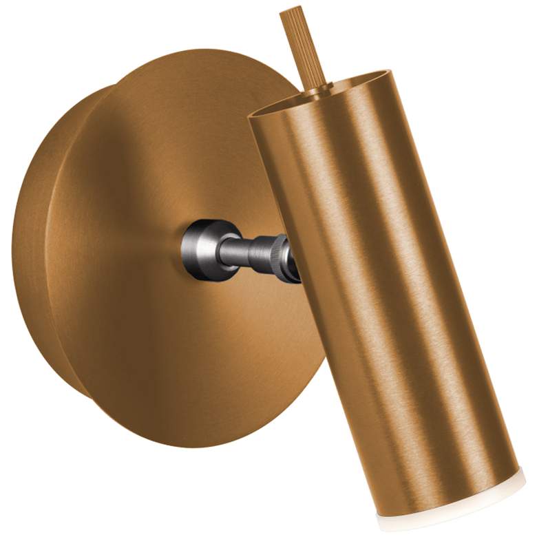 Image 1 Focus 5.7" Brushed Gold Wall Mount