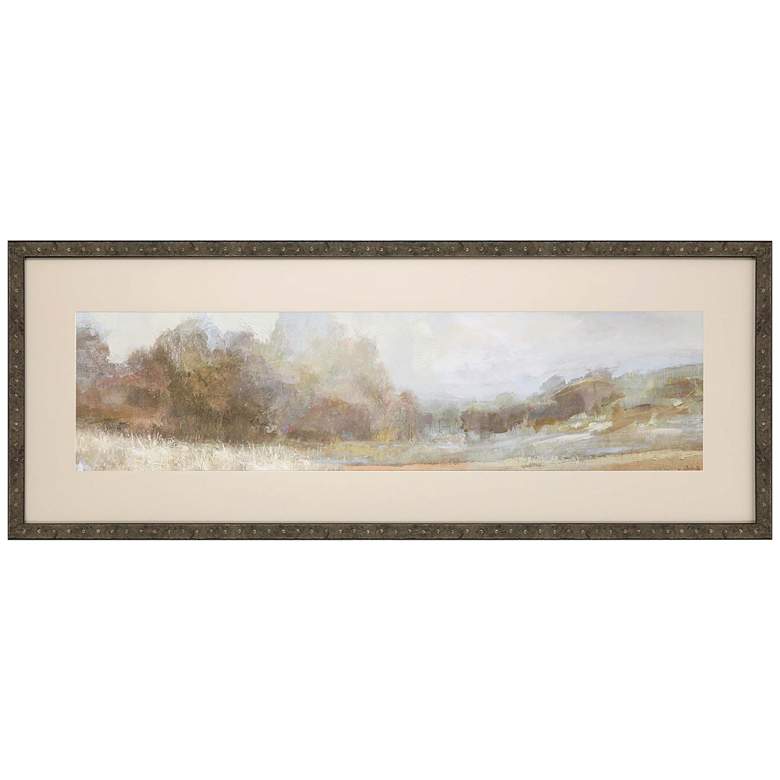 Image 3 Focused Fields - Breeze 58 inch Wide Giclee Framed Wall Art