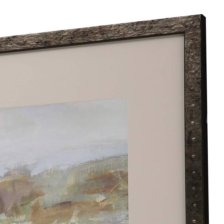 Image 4 Focused Fields - Breeze 58" Wide Giclee Framed Wall Art more views