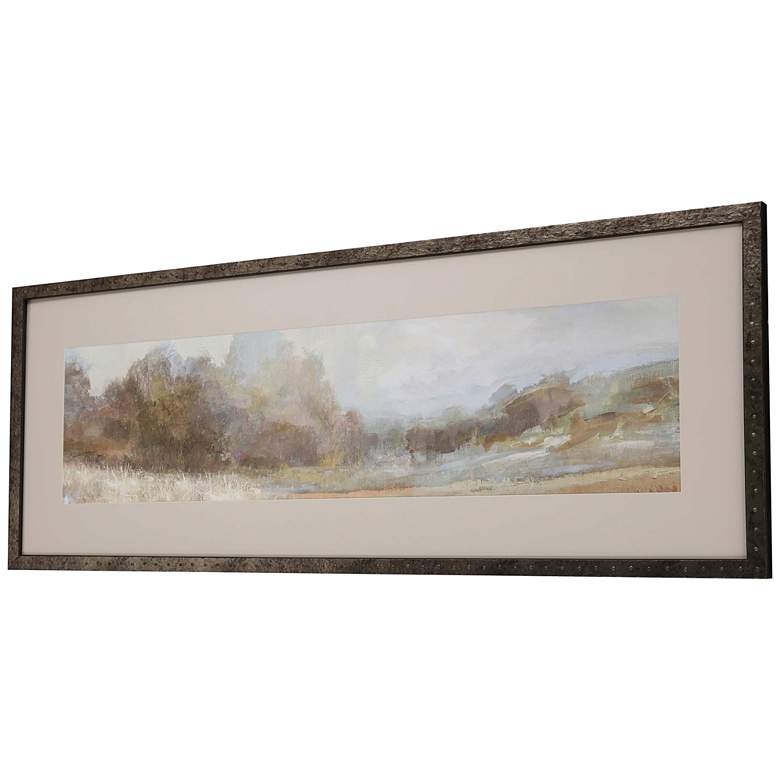 Image 5 Focused Fields - Breeze 58" Wide Giclee Framed Wall Art more views