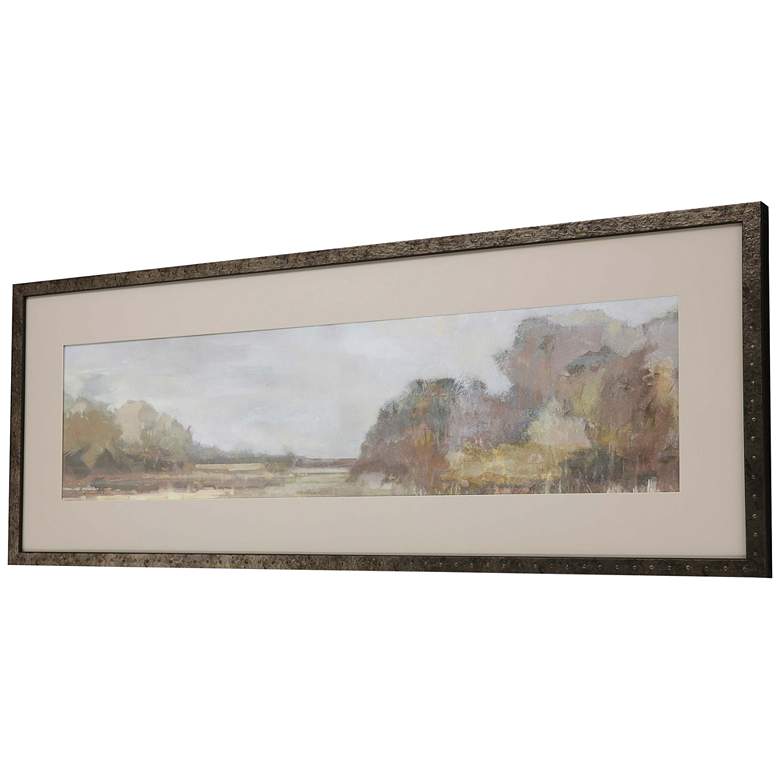 Image 5 Focused Fields - Glide 58" Wide Giclee Framed Wall Art more views