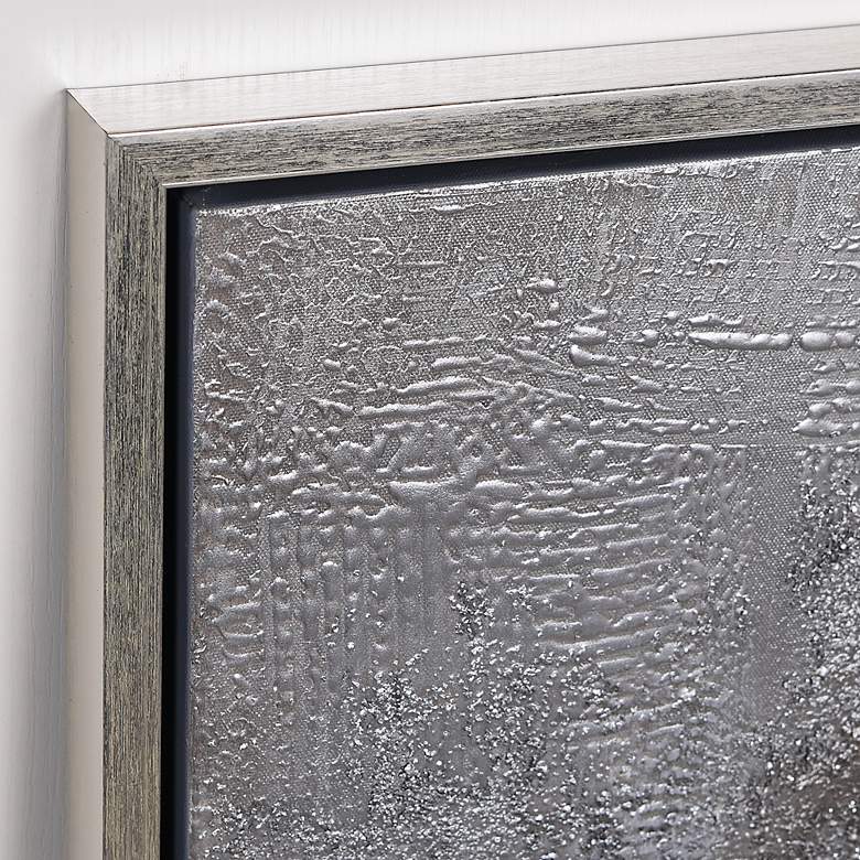 Image 4 Fog 72 inch Wide Metallic 2-Piece Framed Canvas Wall Art Set more views