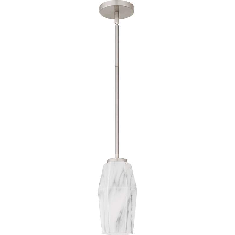 Image 3 Fogel 1-Light Brushed Nickel Mini Pendant more views