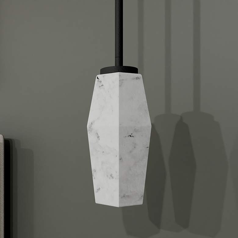 Image 1 Fogel 1-Light Matte Black Mini Pendant