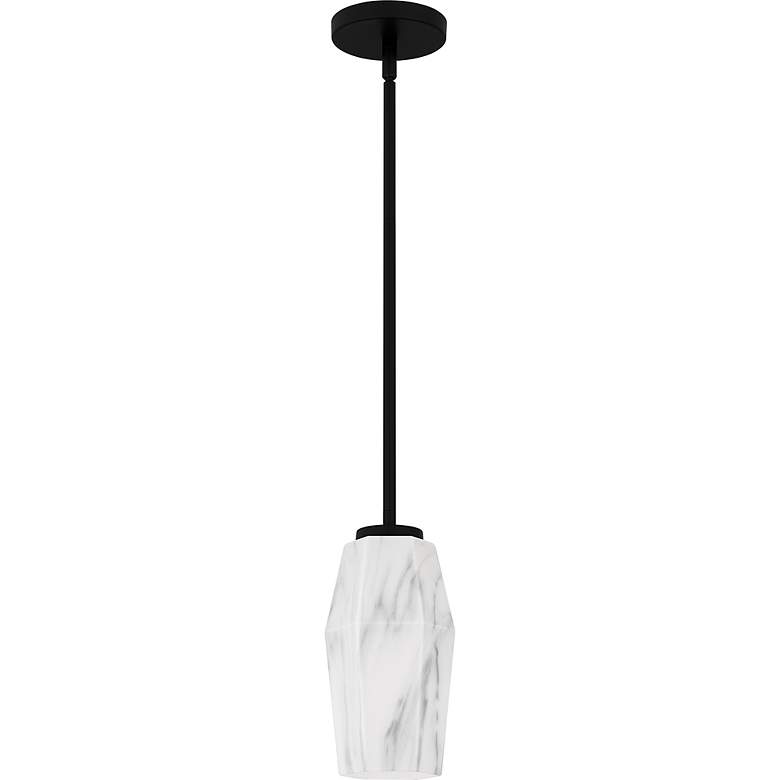 Image 3 Fogel 1-Light Matte Black Mini Pendant more views