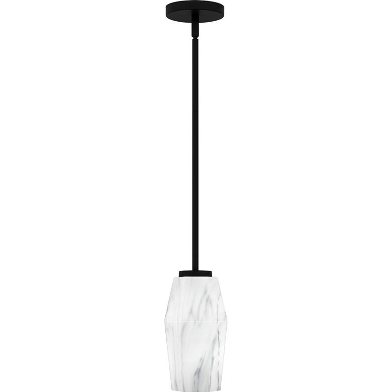 Image 4 Fogel 1-Light Matte Black Mini Pendant more views