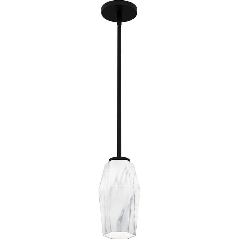 Image 5 Fogel 1-Light Matte Black Mini Pendant more views