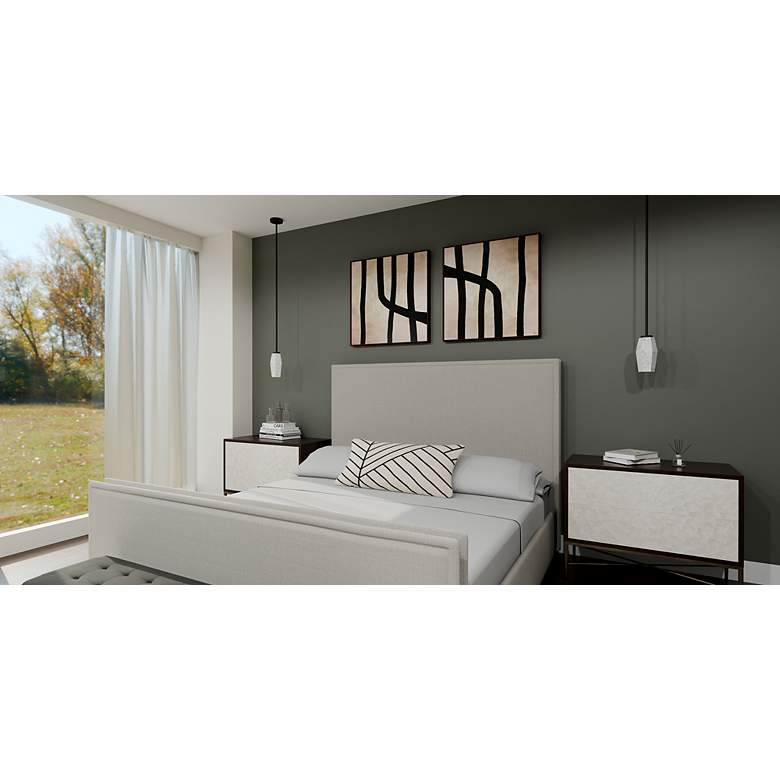 Image 6 Fogel 1-Light Matte Black Mini Pendant more views