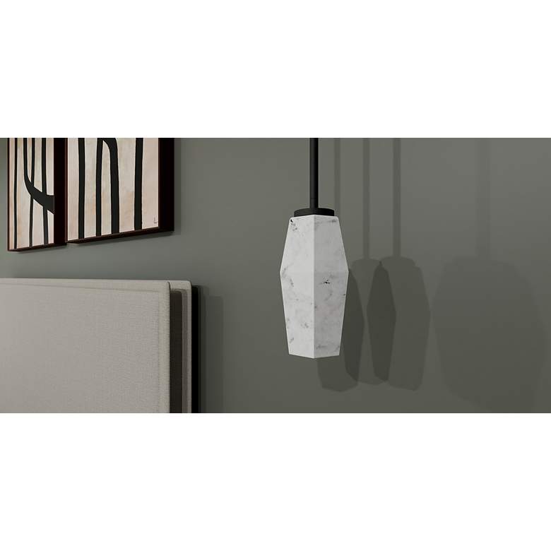 Image 7 Fogel 1-Light Matte Black Mini Pendant more views