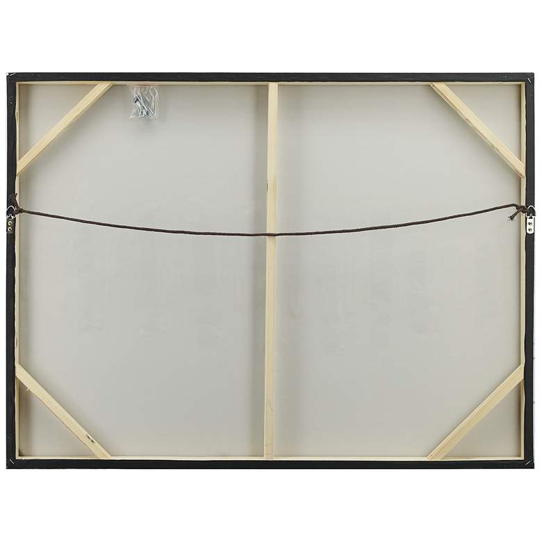 Image 6 Foggy City 40" Wide Textured Metallic Canvas Wall Art more views