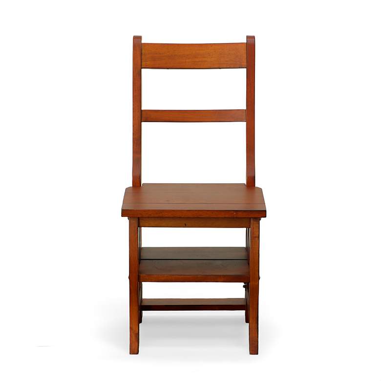 Image 3 Folding Chestnut Library Chair more views
