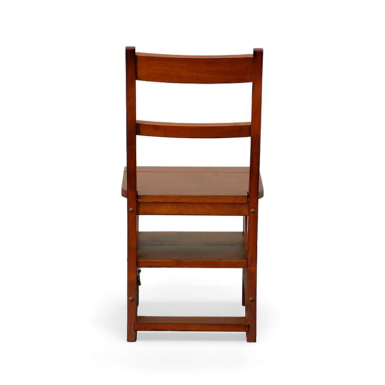 Image 5 Folding Chestnut Library Chair more views