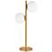 Folgar 22" High 2 Light Aged Brass Table Lamp