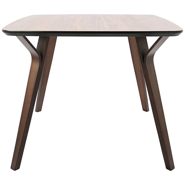Image 3 Folia 38 1/2" Wide Walnut Wood Dining Table more views